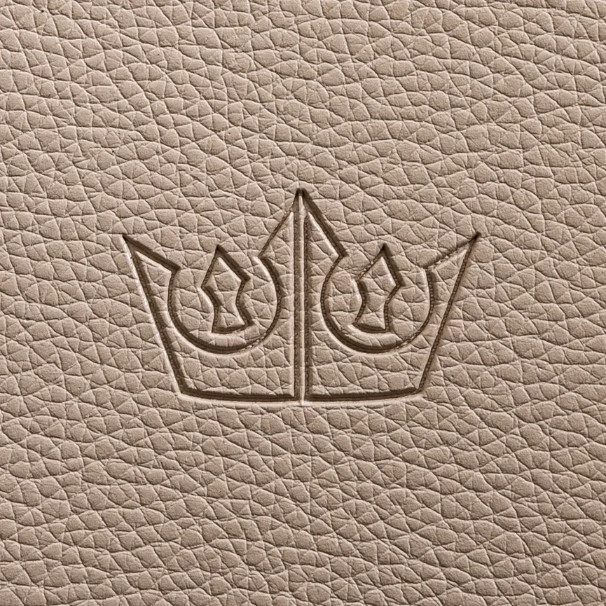 Tischset beige-braun detail