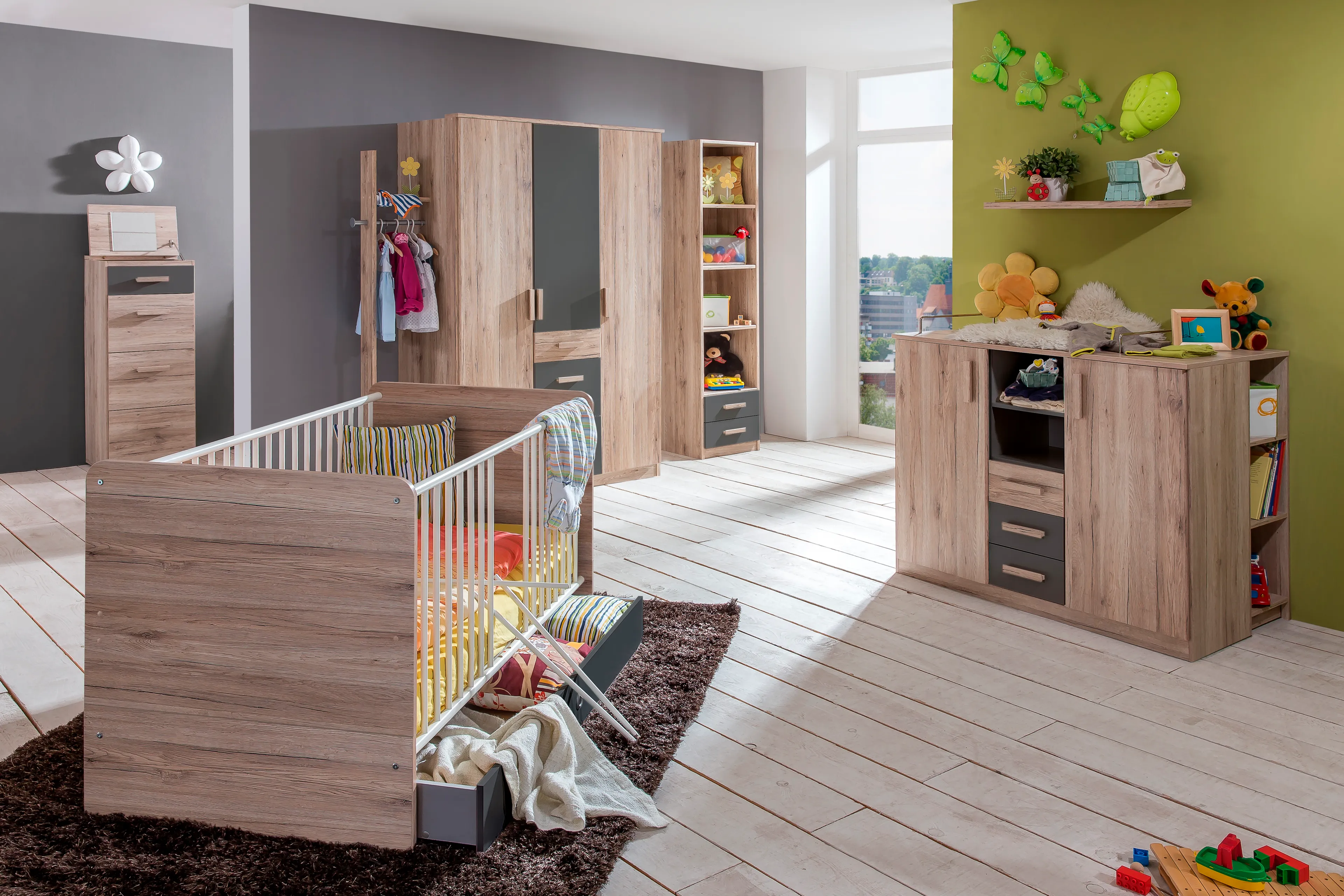 Kleiderschrank Cariba 135 x 199 cm