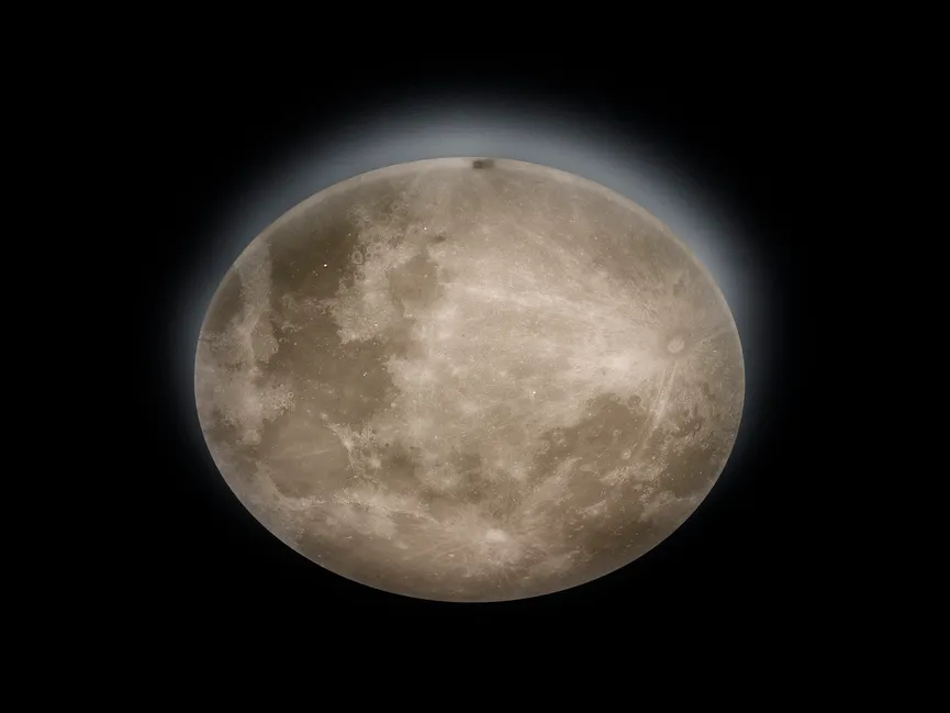Deckenleuchte "Lunar" detail