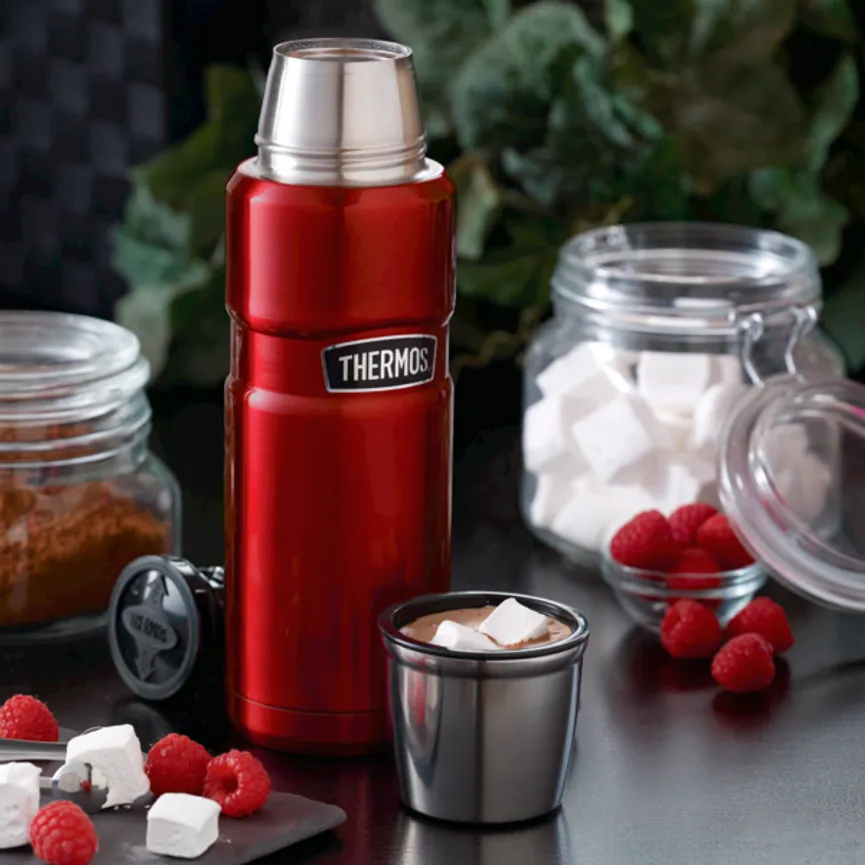 Thermosflasche Stainless King milieu
