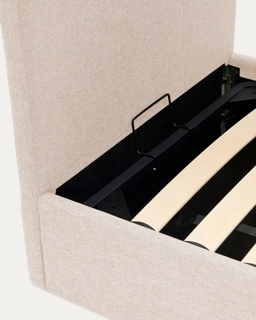 Polsterbett 90 cm detail