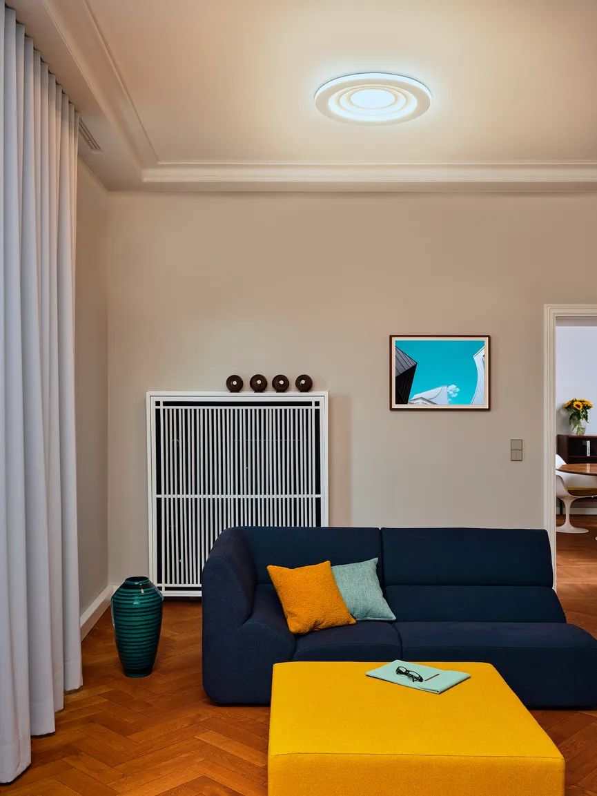 Deckenleuchte "Orbis Loop" milieu