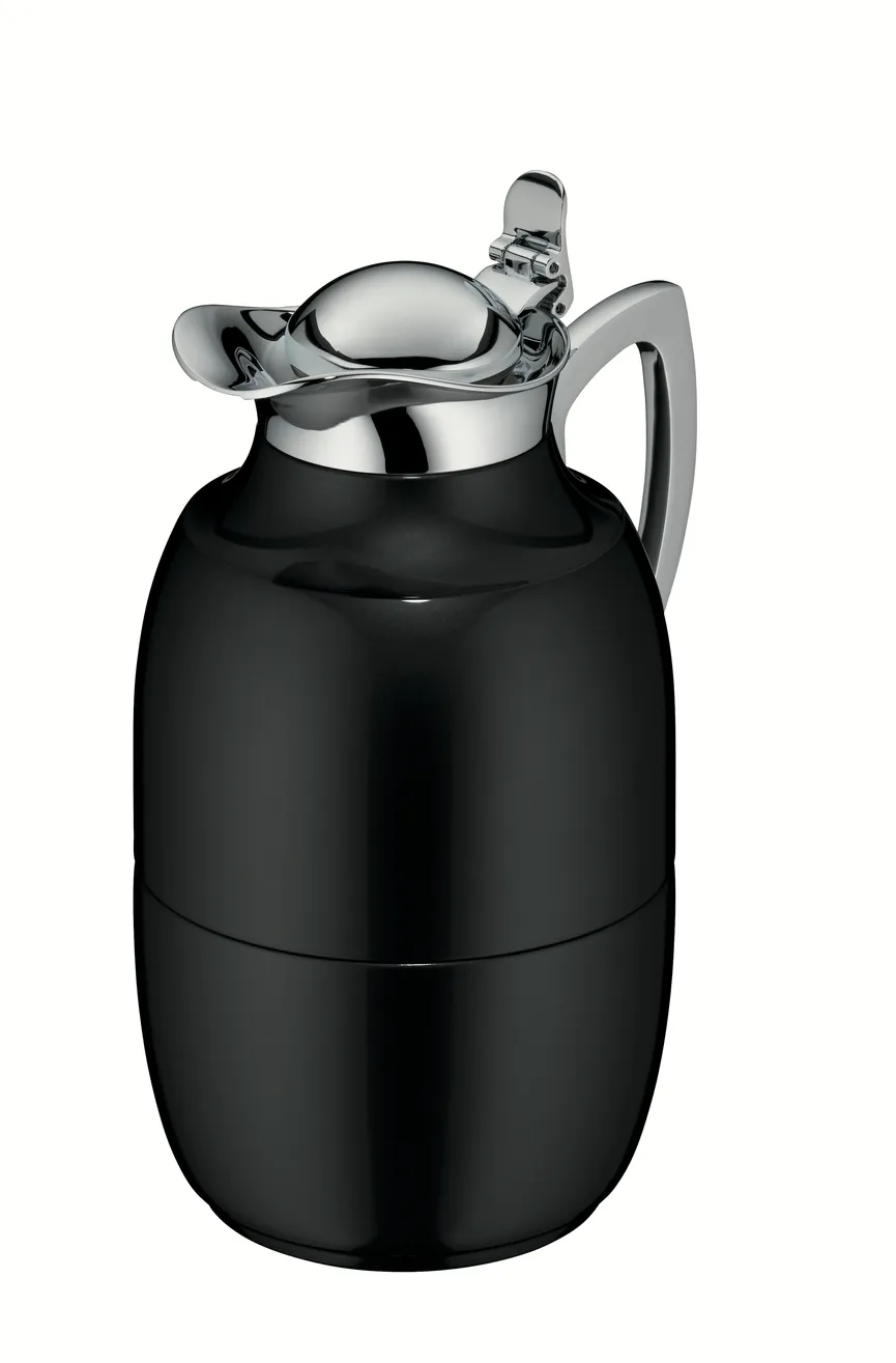 Isolierkanne Juwel black pol. detail