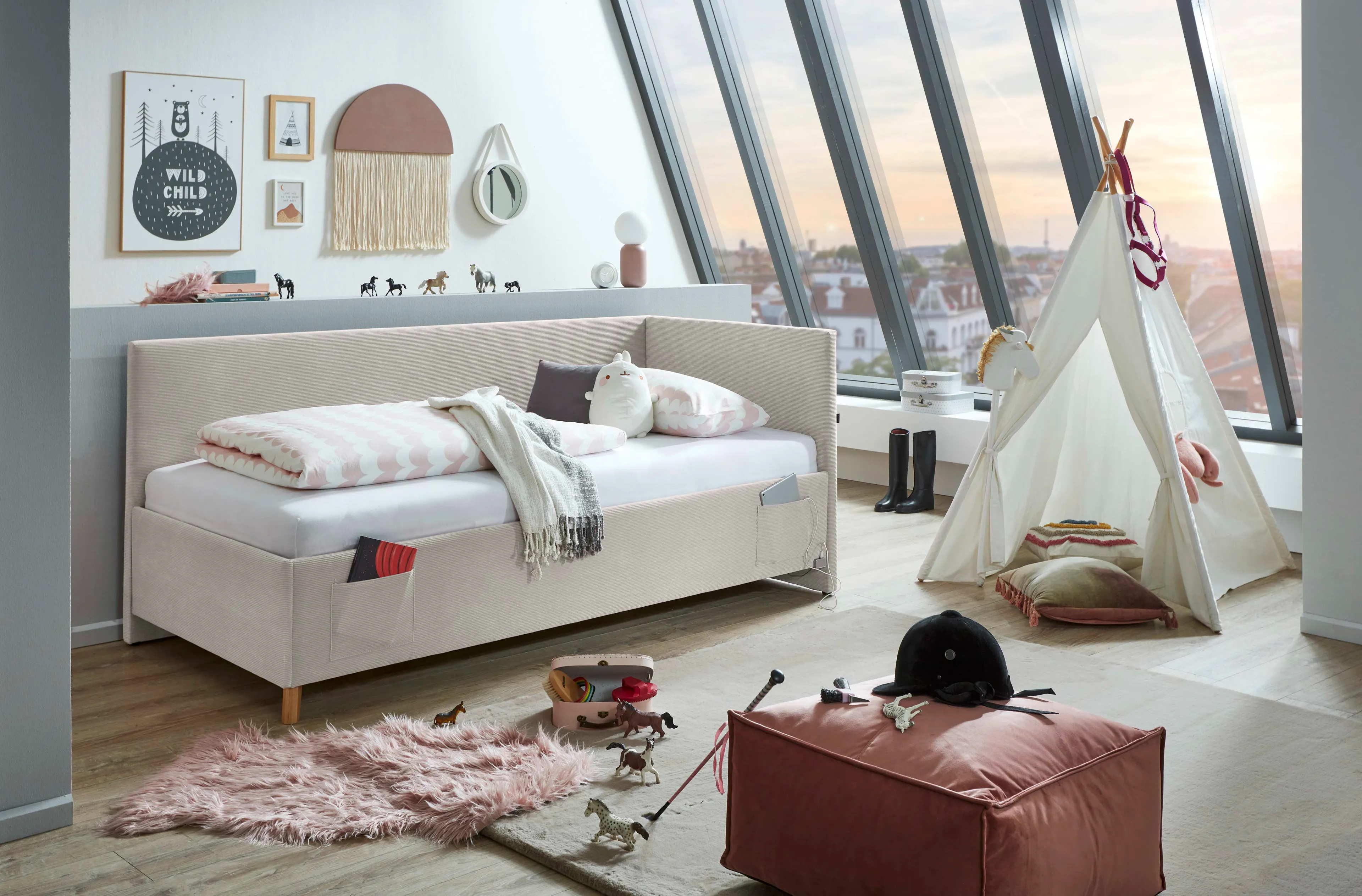 Polsterbett Cool mit Lattenrost