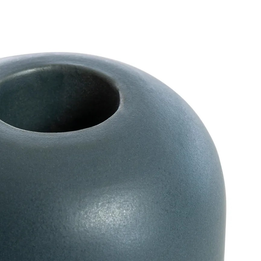 Kerzenhalter "Zylinder" blau material_farbe