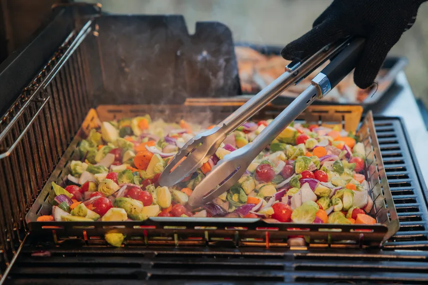 Crafted Grillkorb detail