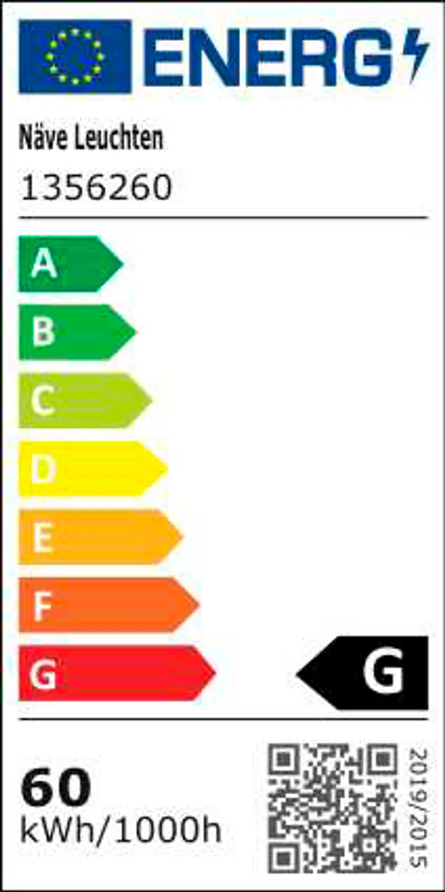 Deckenleuchte "Divora" energielabel