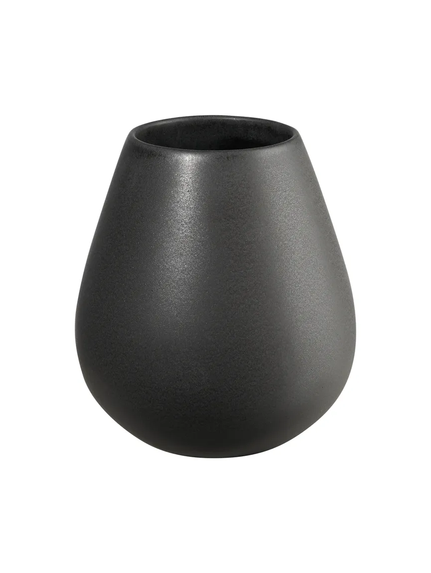 Vase "Ease" black iron hauptaufnahme