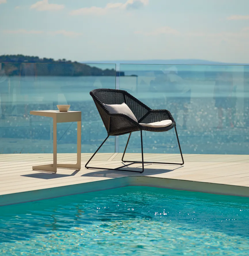 Lounge Sessel m.Kufen milieu