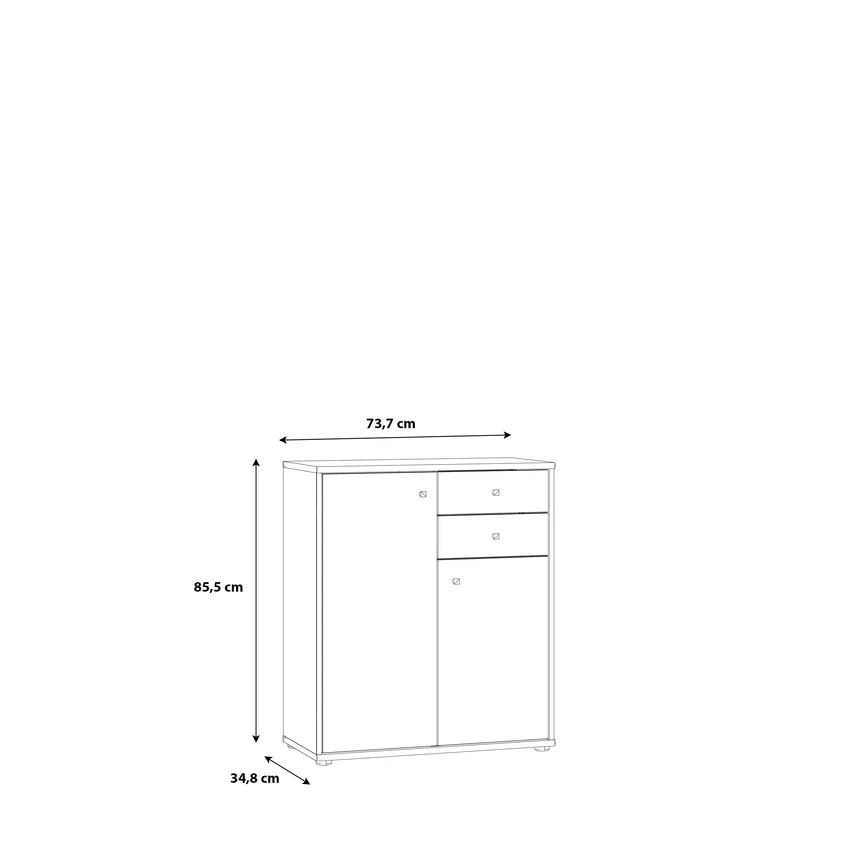 Kommode 2T/2S detail