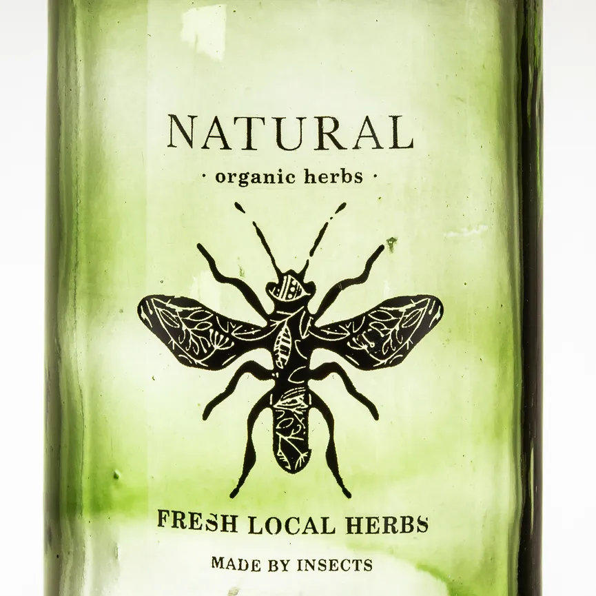 Dekoglas grün detail