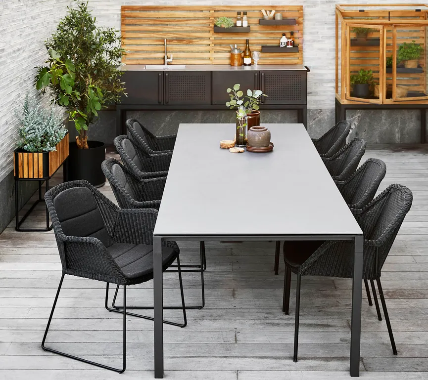 Kissen z.Dining Sessel m.Kufen detail