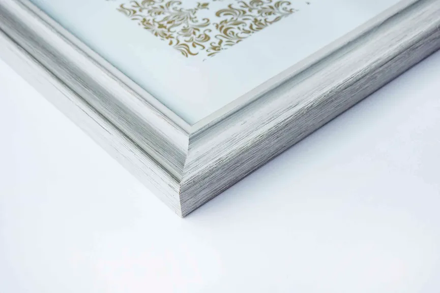 Rahmen Vintage weiß 13x18 cm detail