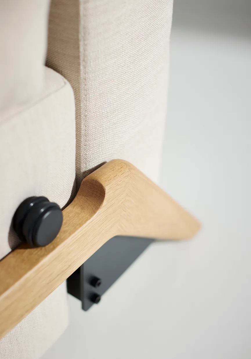 Sofa 140 Eiche detail