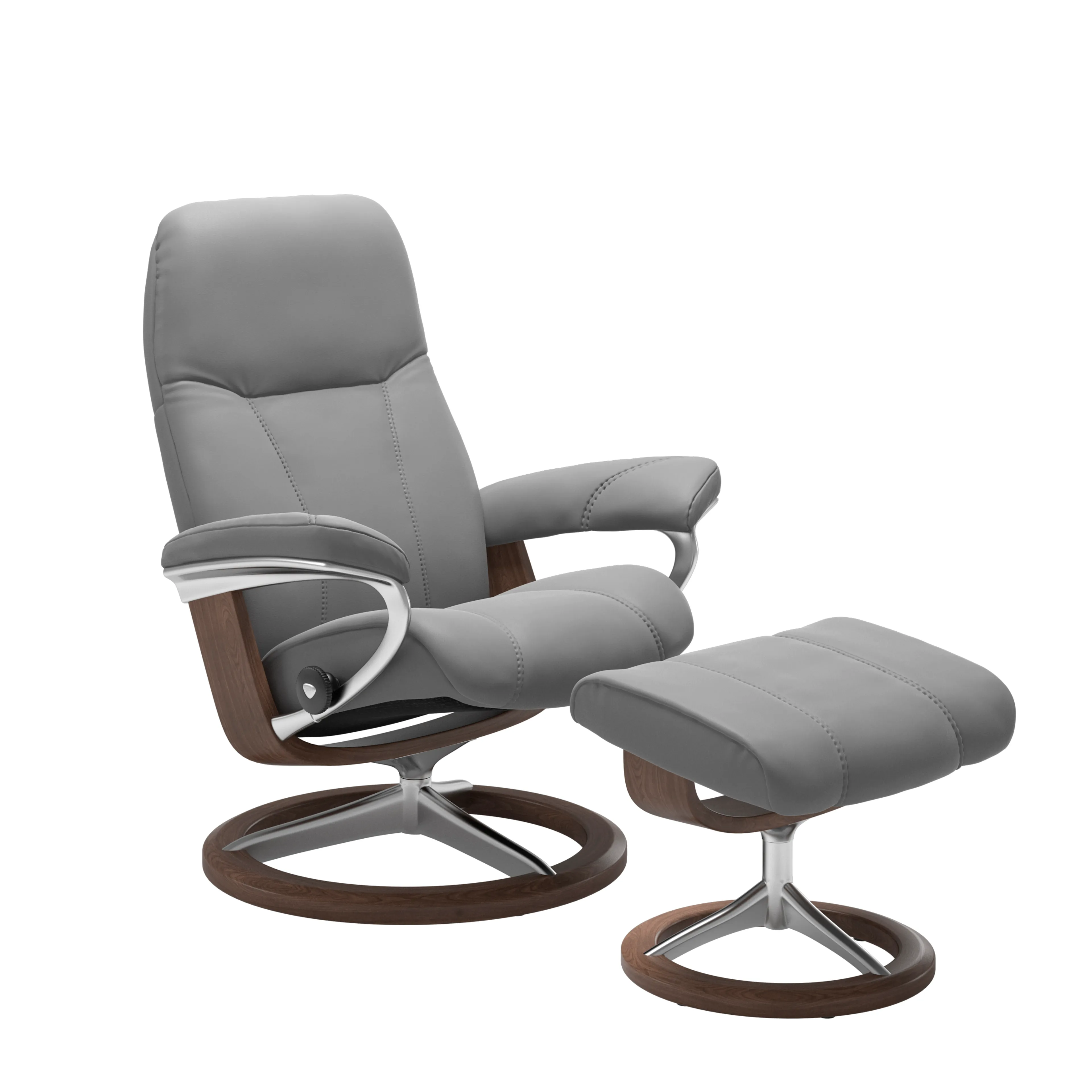Sessel mit Hocker Consul Signature