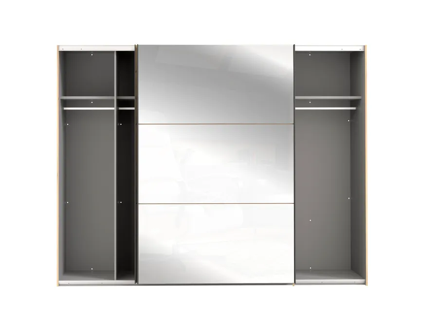 Schwebetürenschrank 2-trg. detail