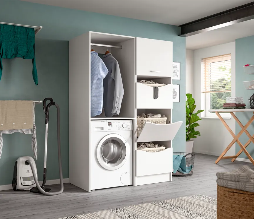 Wäscheschrank detail