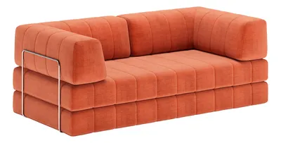 Schlafsofa mit Armlehnen