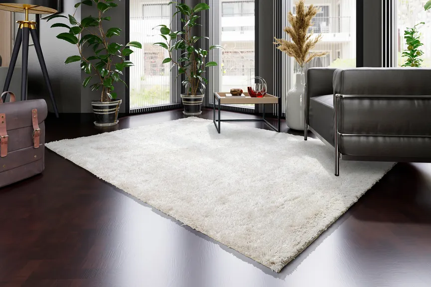 Handtuft-Teppich milieu