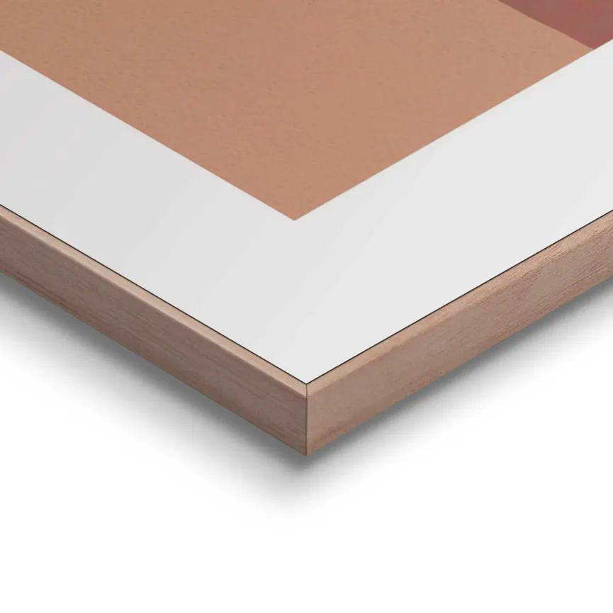 Bild gerahmt "Lady Back" detail