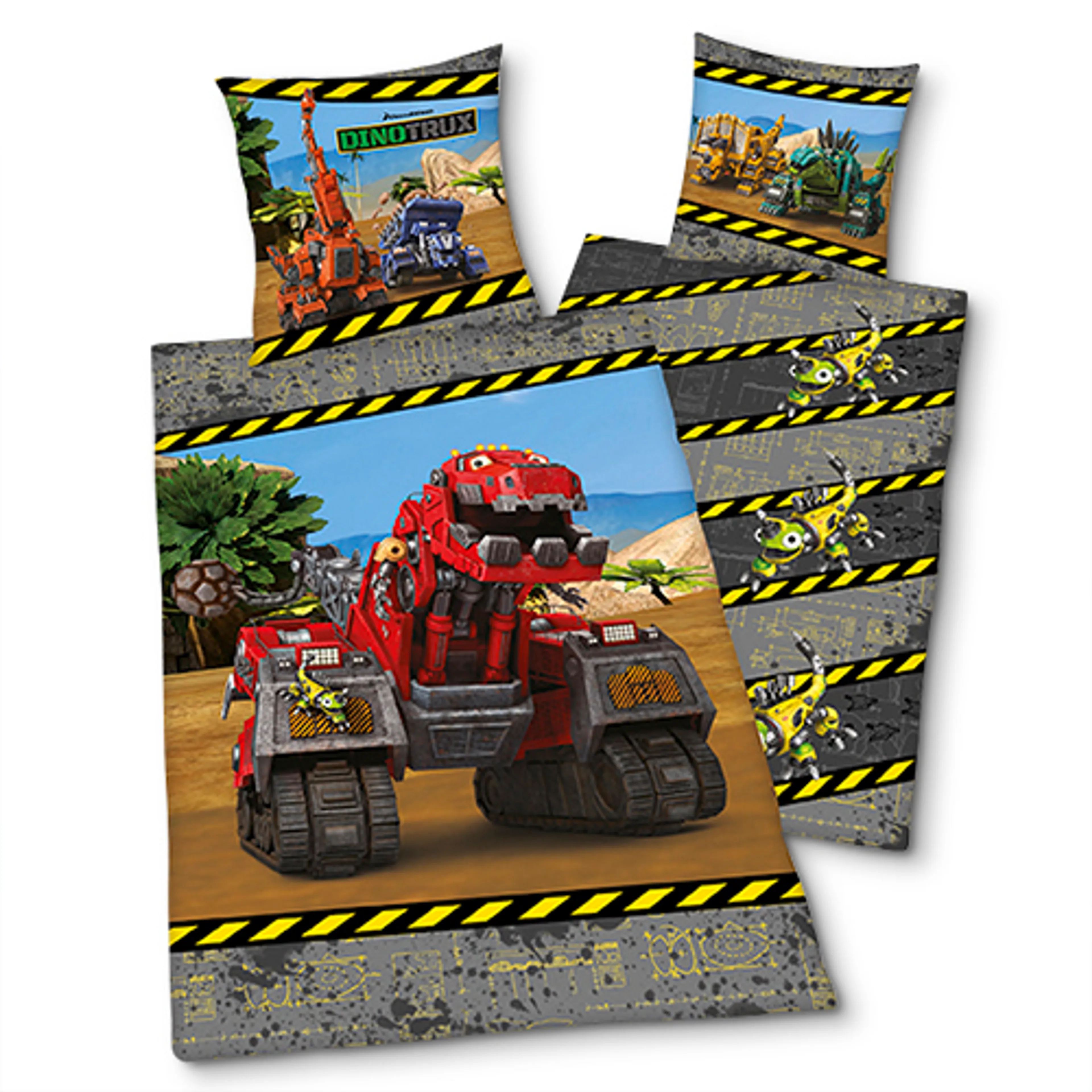 Bettwäsche Dinotrux 135 x 200 cm