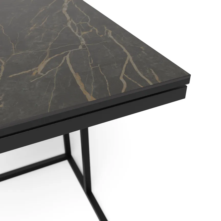 Beistelltisch Cube Marmor detail