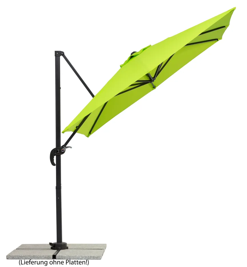 Junior Ampelschirm quadratisch detail