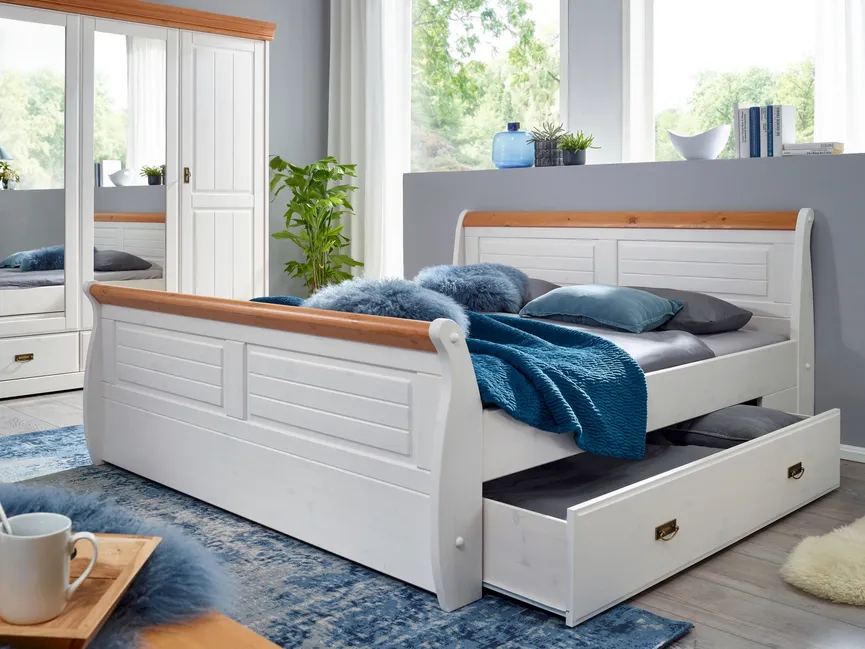 Doppelbett, LF 180x200 cm milieu