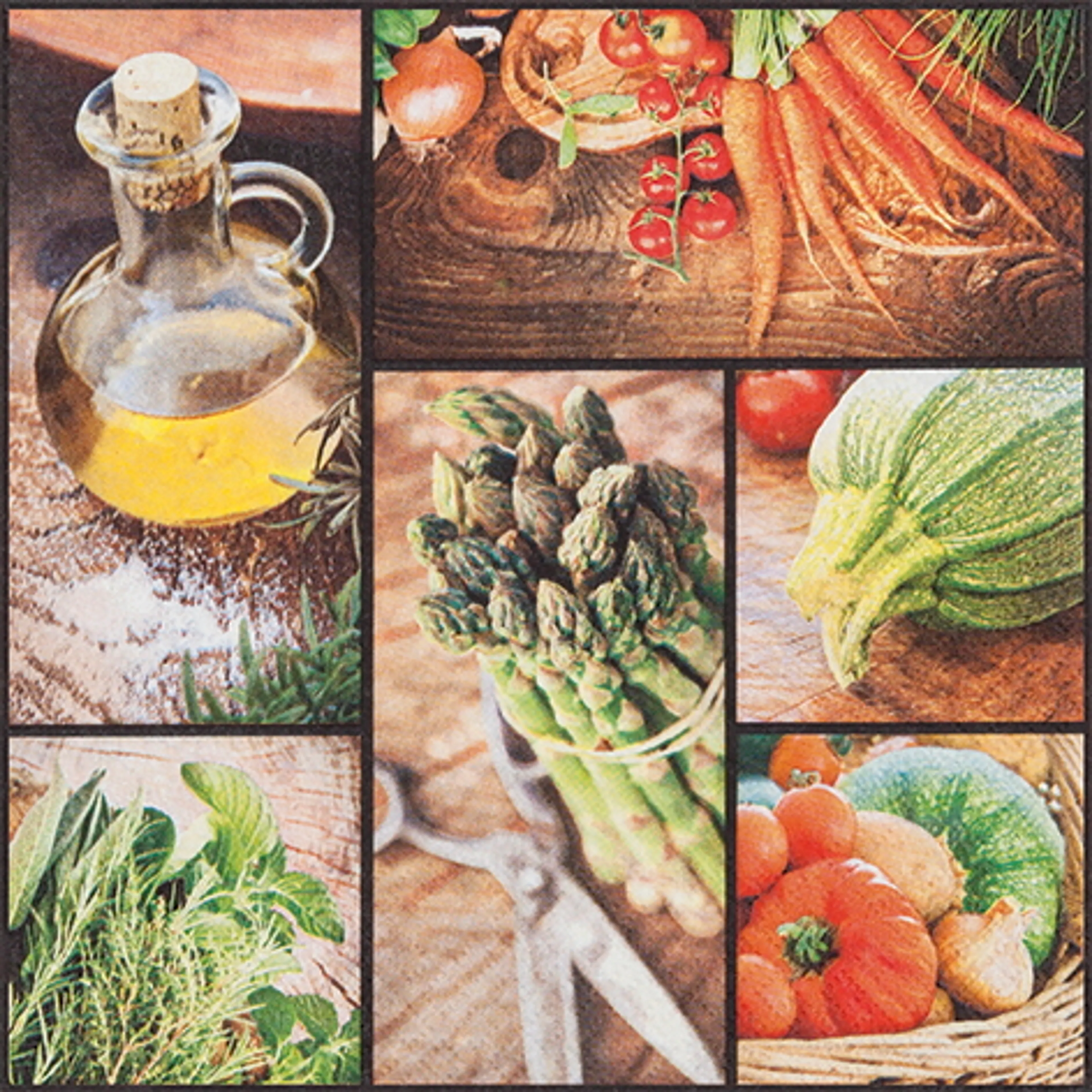 Serviette Fresh Vegetables 20tlg.
