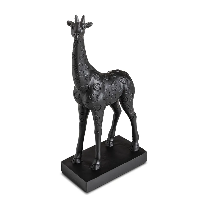 Figur "Giraffe" schwarz hauptaufnahme