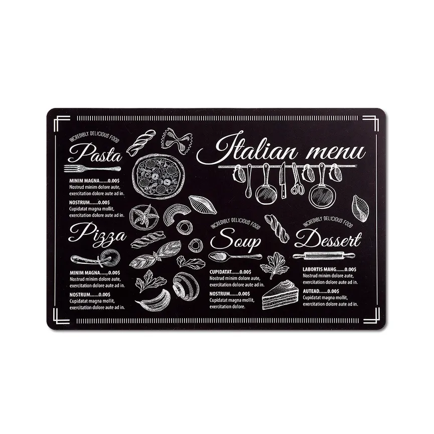 Tischset "Italian Menu" hauptaufnahme