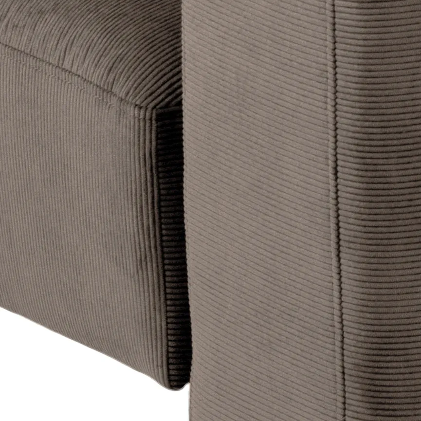 Schlafsofa Füße schwarz detail