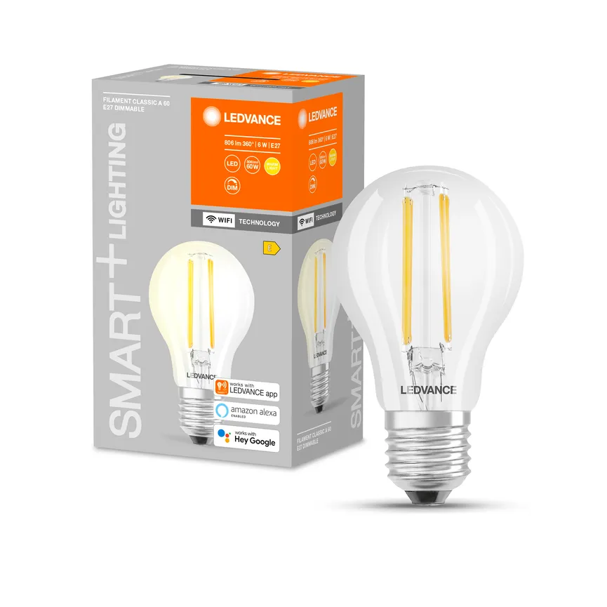 E27/6W LED Birne detail