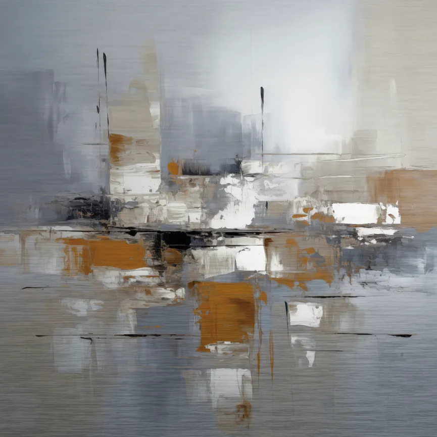 Metallbild "Tranquility II" hauptaufnahme