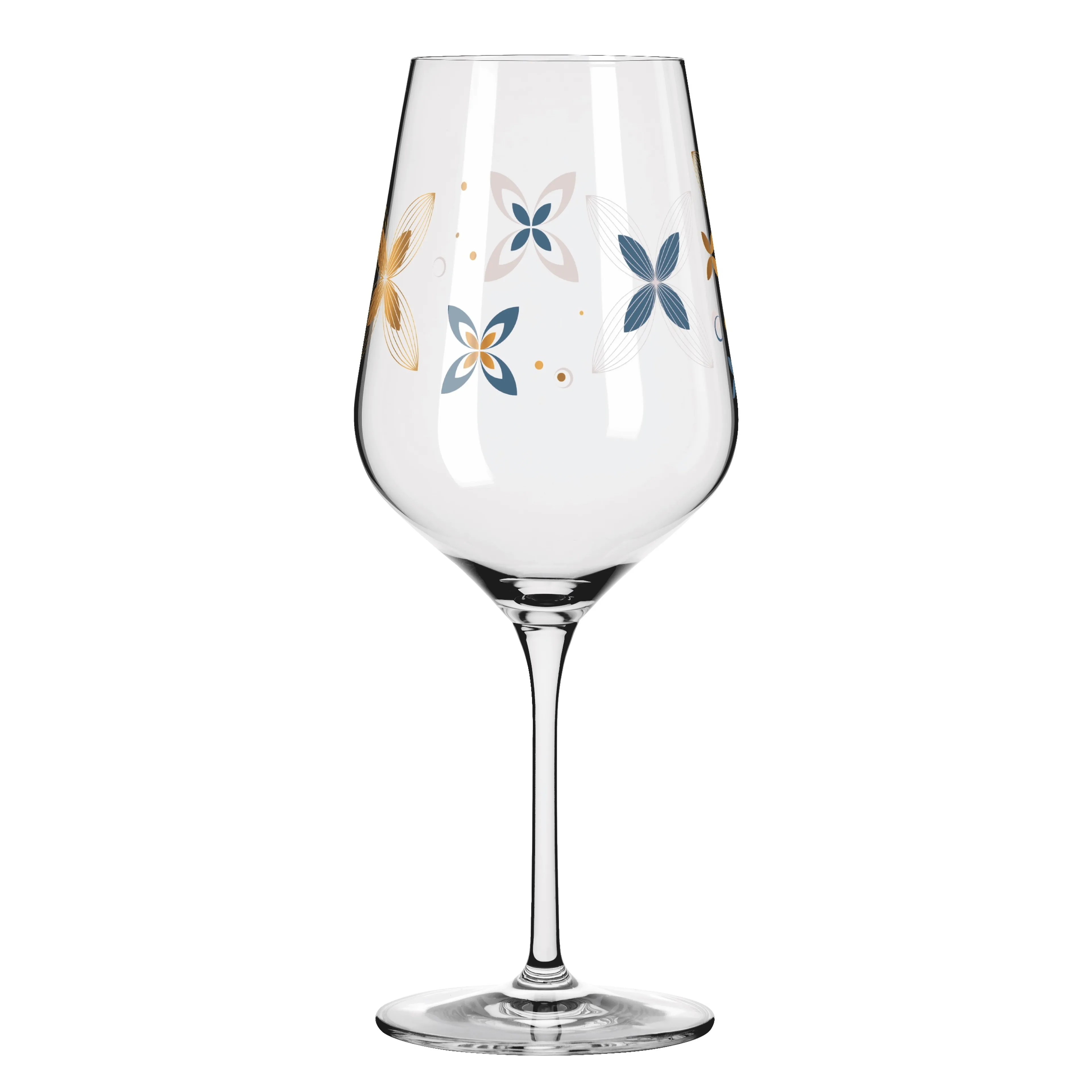 Rotweinglas Herzkristall 570 ml
