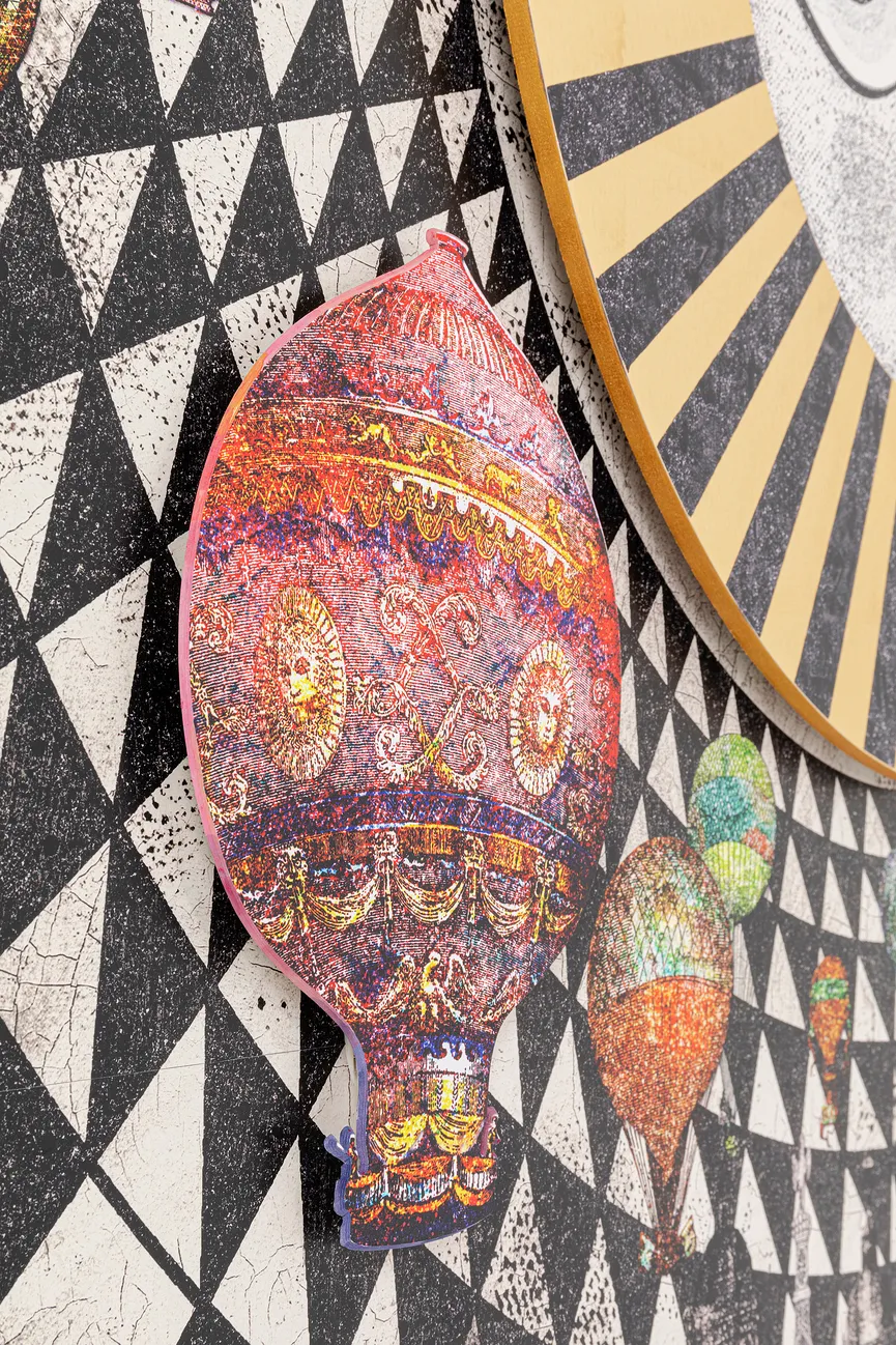Wandbild detail