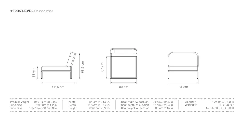 Sessel o. AL material_farbe