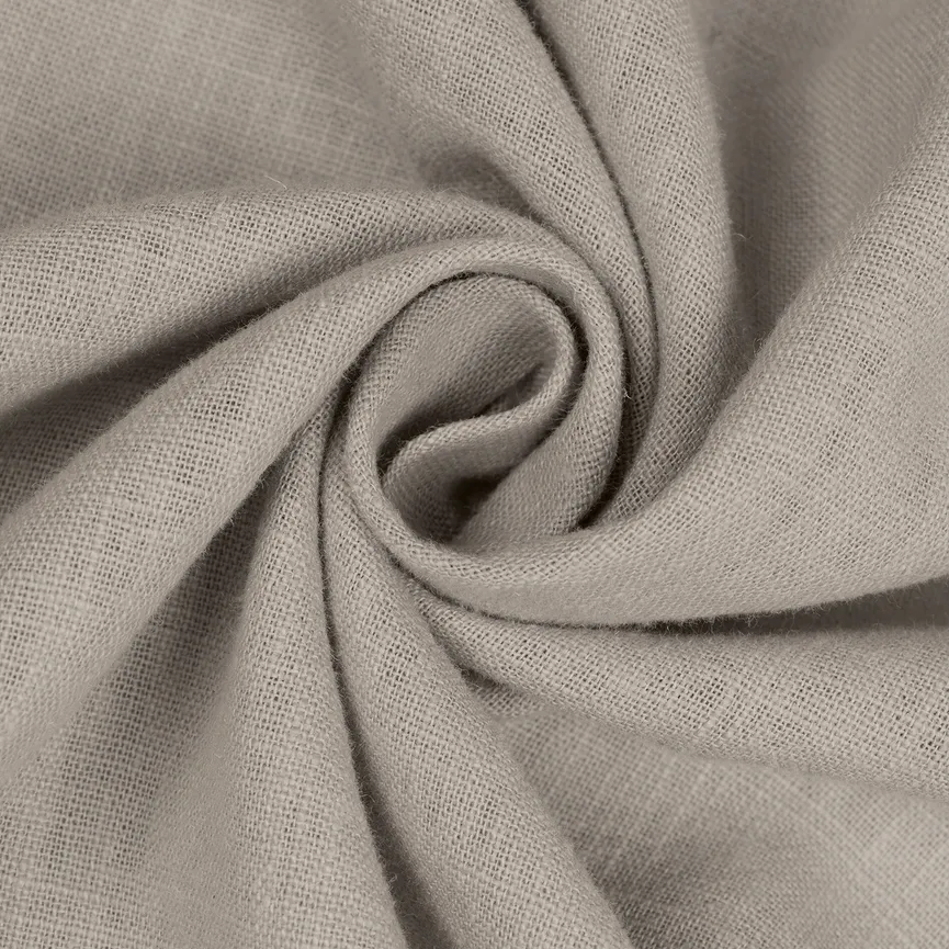 Dekoschal Baumwolle/Leinen detail