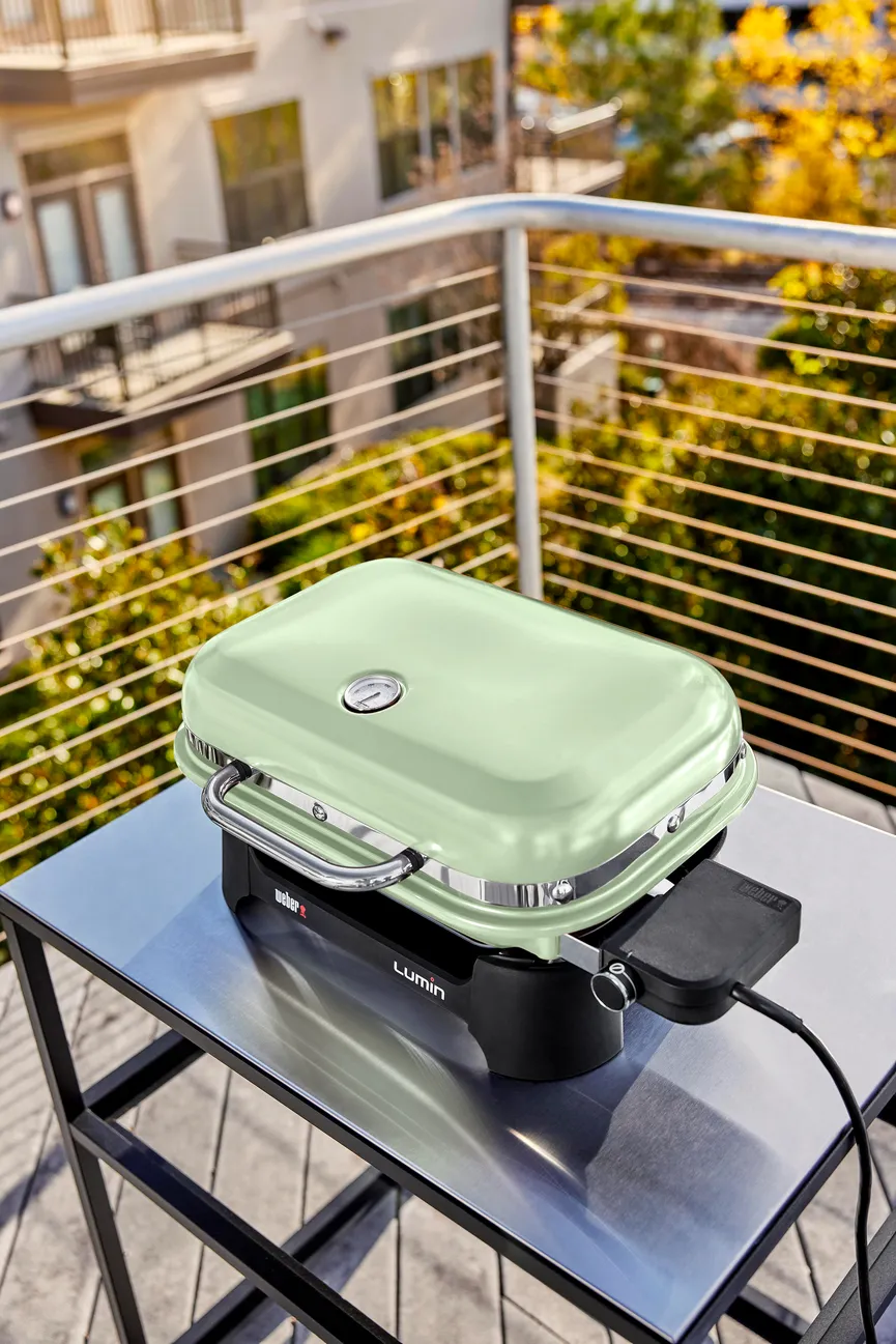 ** Compact Elektrogrill mint milieu