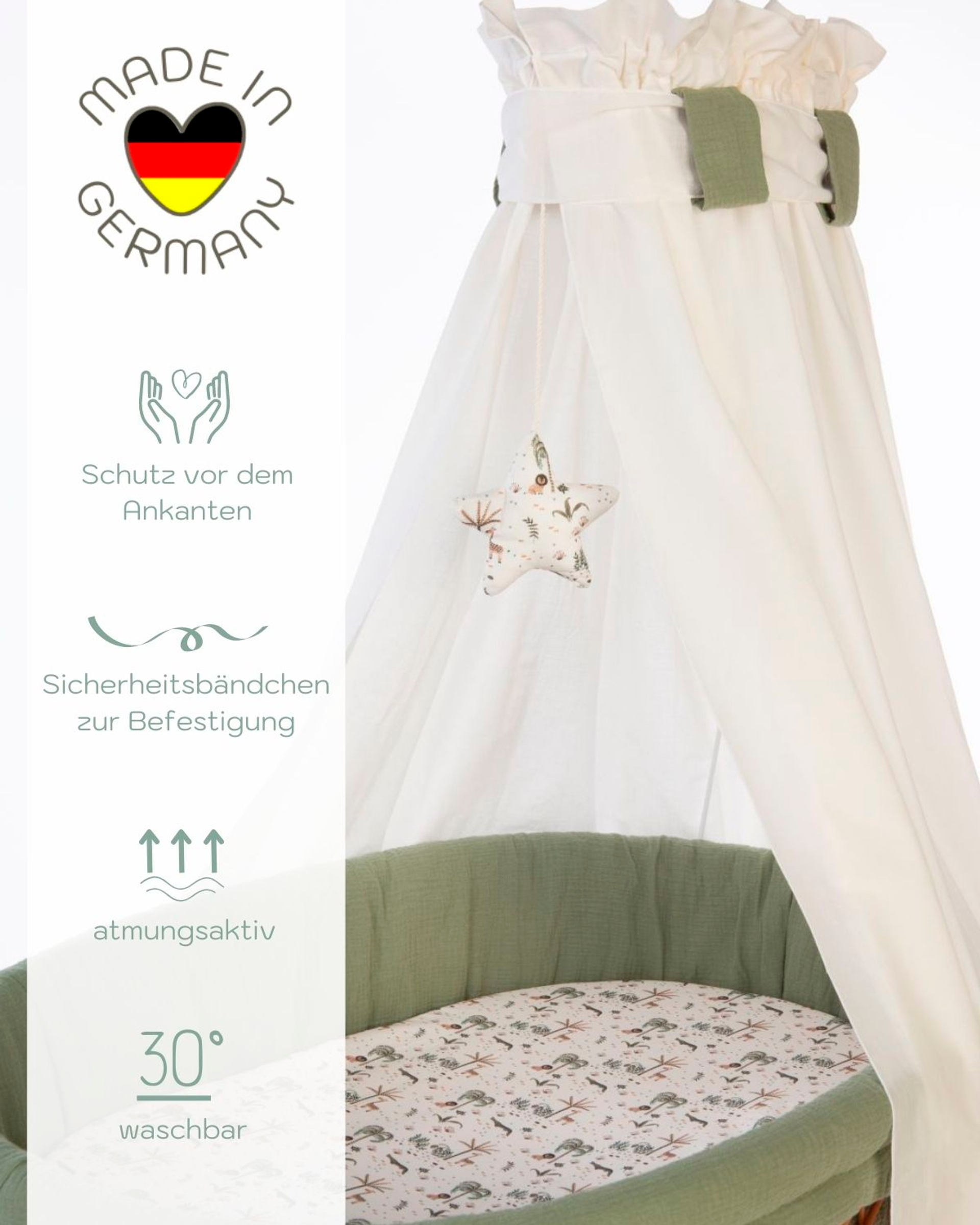 Stubenwagen LF 85 x 45 cm detail