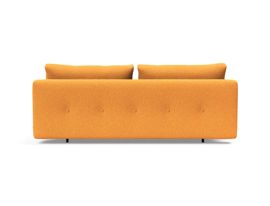 Sofa dunkles Holz detail