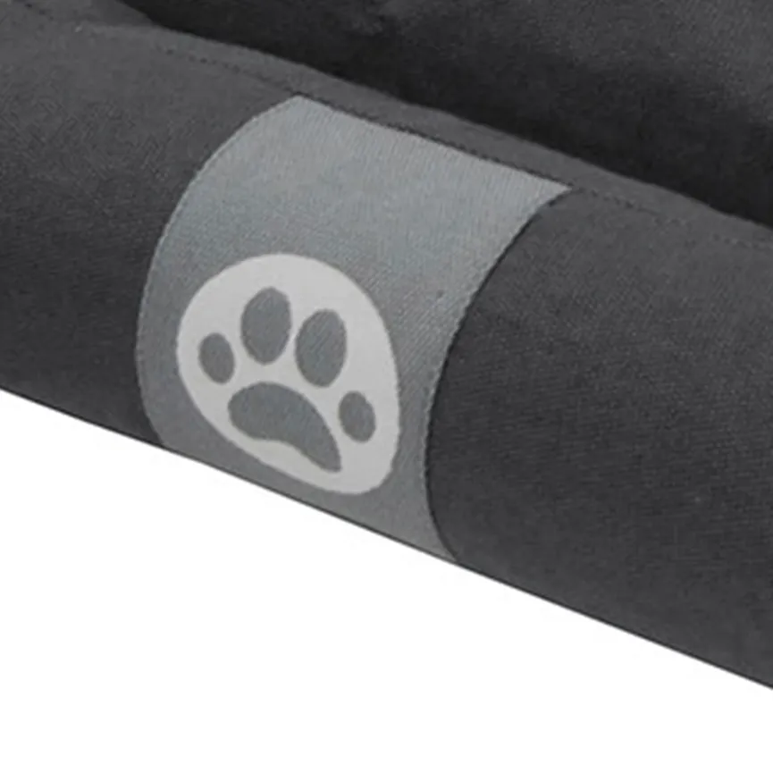 Hundebett Canvas Anthracite detail