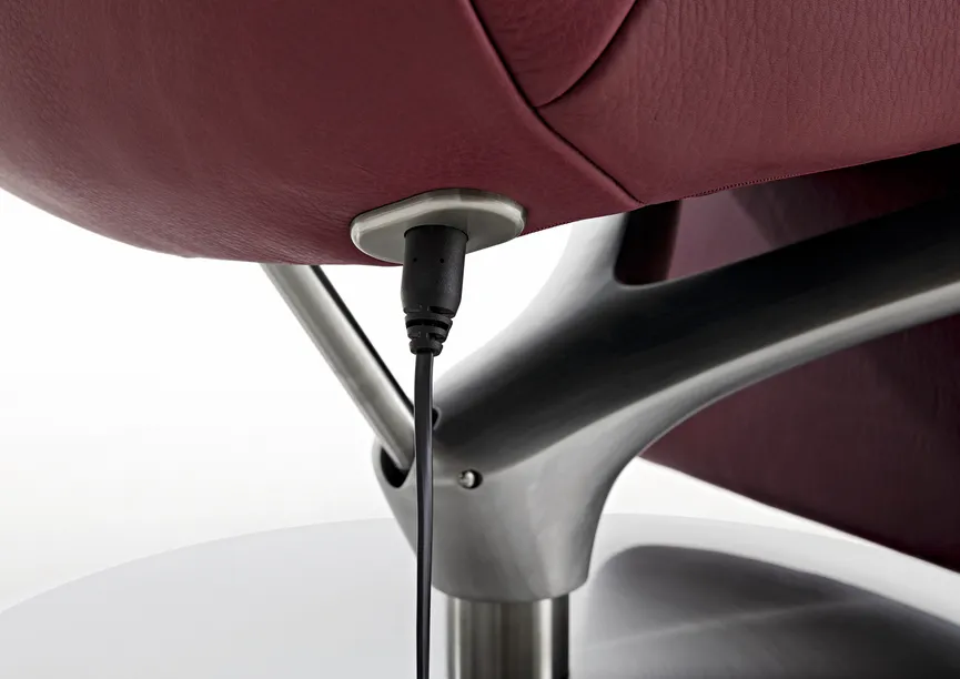 Sessel Yoko-5 DT nickel detail