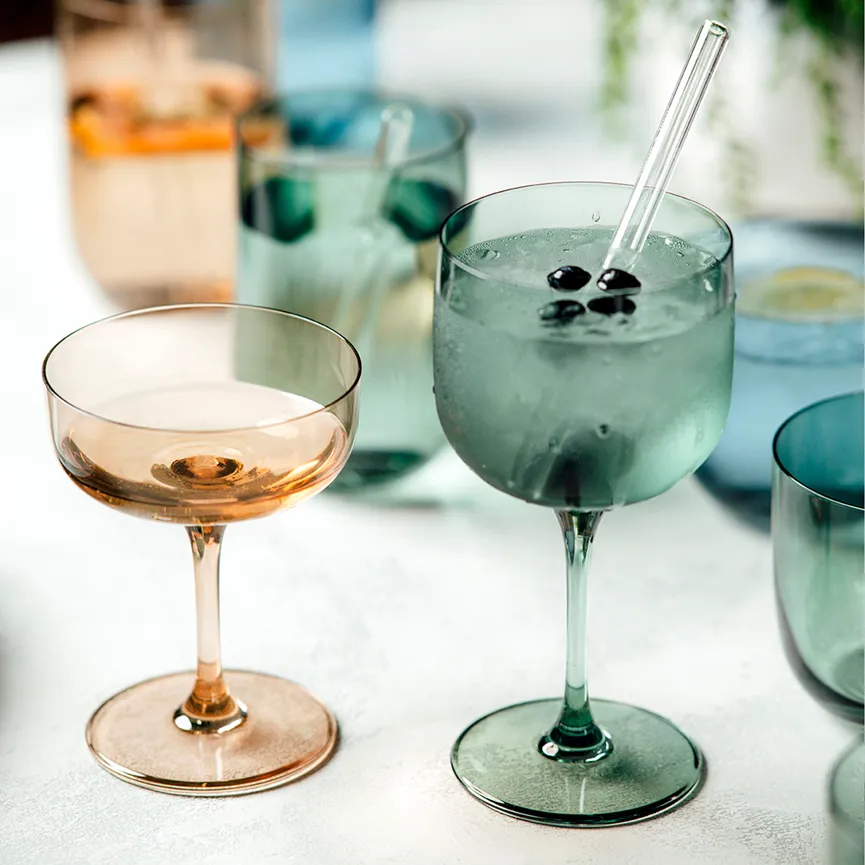 Sektglas "Like" 2er-Set clay milieu