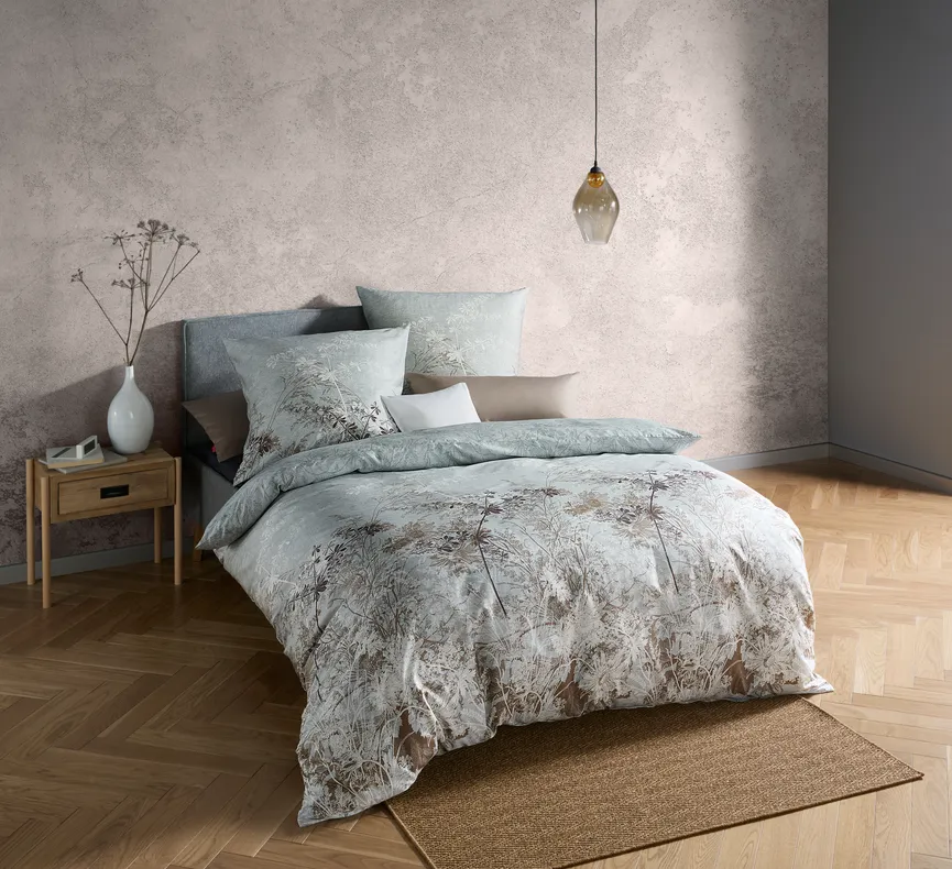 Satin-Bettw. Bed Art S 155x220 milieu