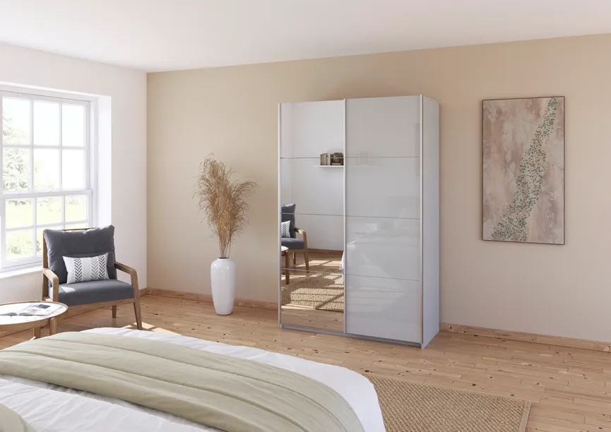 Schwebetürenschrank 2-trg. milieu