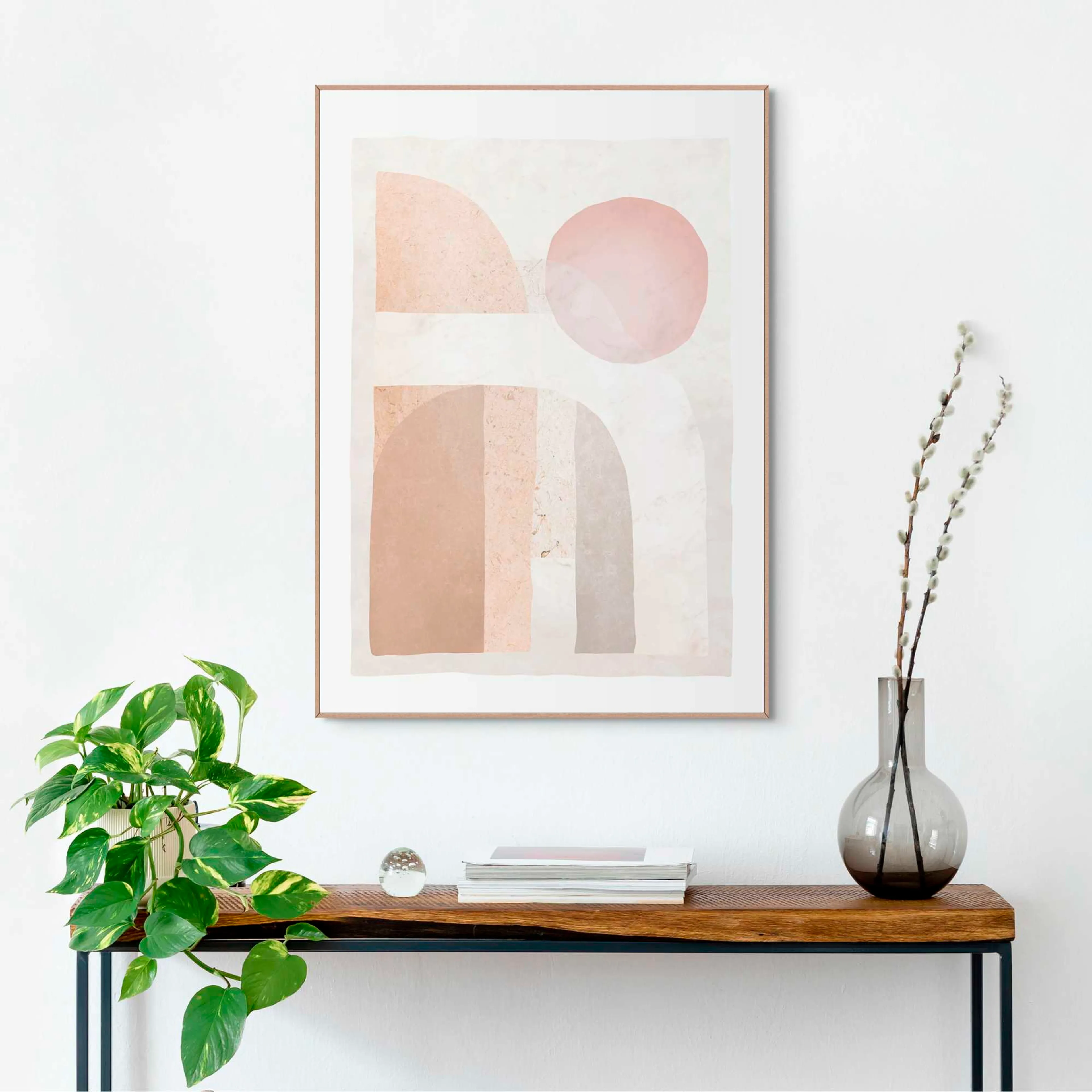 Wandbild 50 x 70 cm Abstract Landscape