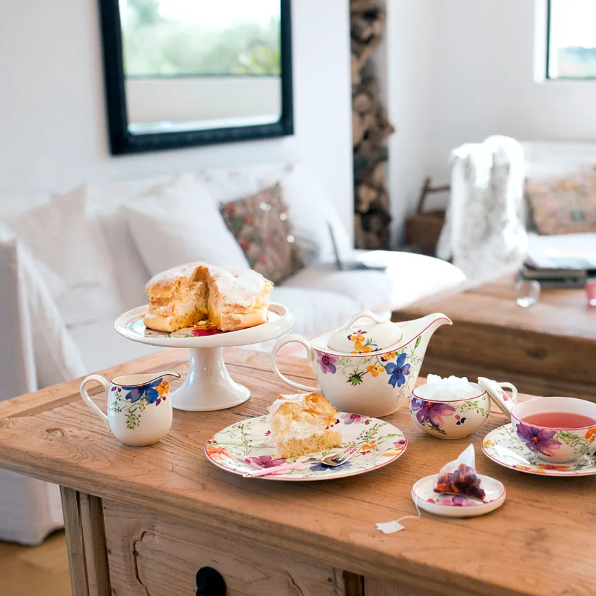 Frühstücksteller "Mariefleur" milieu