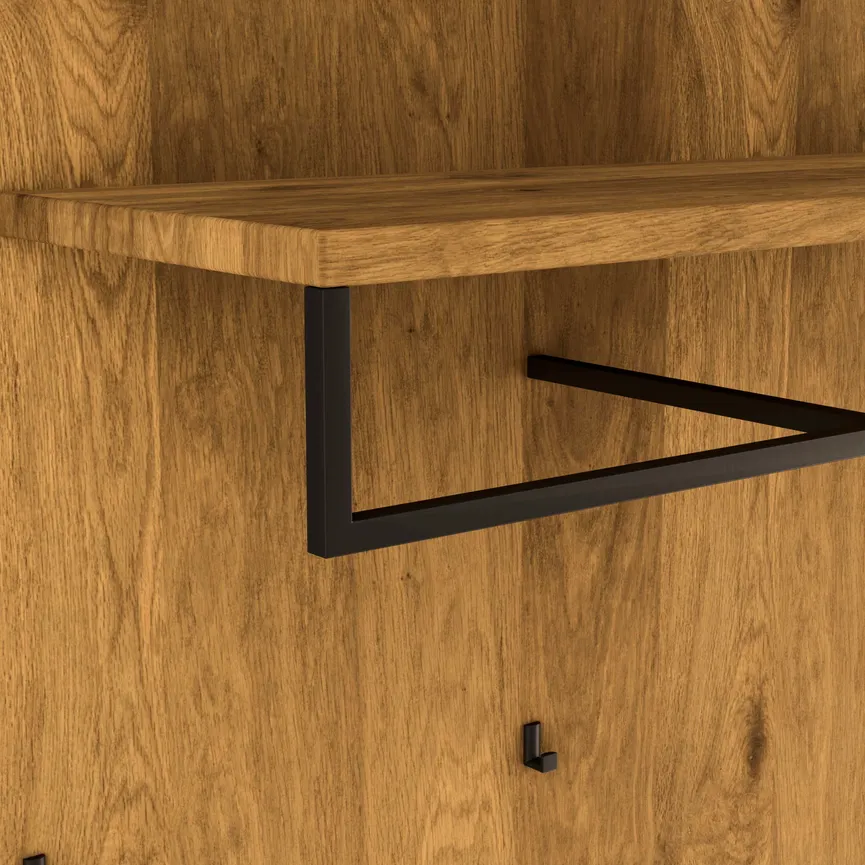 Garderobenpaneel detail