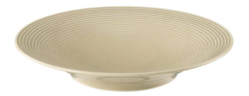 Suppenteller "Beat" sandbeige detail